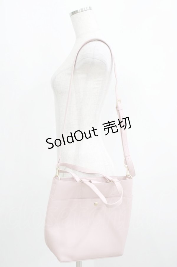 画像2: m petit by misako / AMマエリボン2WAYバッグ  ピンク H-25-05-16-1078-LO-BG-YZ-ZH (2)