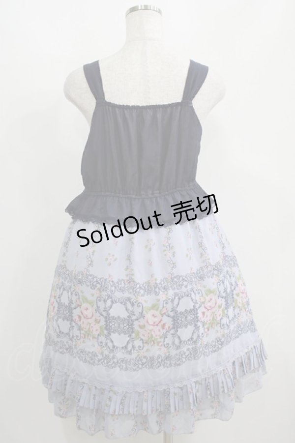 画像3: axes femme / シフォンワンピース M サックス H-25-05-16-1012-AX-OP-NS-ZH (3)