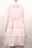 画像1: FLC / 皆方由衣コラボ/ティアードフリルワンピース M ピンク H-25-05-16-008-LO-OP-NS-ZH (1)