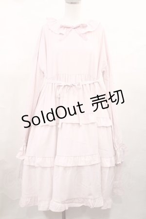 画像: FLC / 皆方由衣コラボ/ティアードフリルワンピース M ピンク H-25-05-16-008-LO-OP-NS-ZH