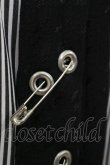 画像3: MILKBOY / ROUND COLLAR PUNK TIE SHIRTS  クロシロストライプ×クロ H-25-05-17-034-MB-BL-KB-ZH (3)