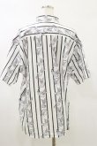 画像2: MILKBOY / CAT STRIPE SHIRTS  シロ H-25-05-17-035-MB-BL-KB-ZH (2)