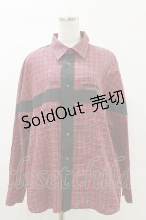 画像: MILKBOY / CROSS BLESS シャツ  レッドチェック H-25-05-17-037-MB-BL-KB-ZH