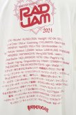 画像3: HYPER CORE / RAD JAMコラボレーションTシャツ  白 H-25-05-17-042-PU-TO-KB-ZH (3)