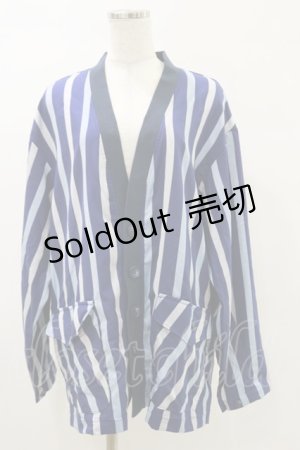 画像: MILKBOY / REGIMENTAL CARDIGAN  ネイビー H-25-05-17-056-MB-TO-KB-ZH
