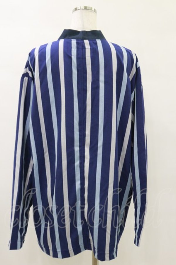 画像2: MILKBOY / REGIMENTAL CARDIGAN  ネイビー H-25-05-17-056-MB-TO-KB-ZH (2)