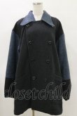 画像1: MILKBOY / 2TONE COAT  ブラック×アッシュブルー H-25-05-17-059-MB-CO-KB-ZH (1)