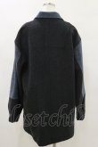 画像2: MILKBOY / 2TONE COAT  ブラック×アッシュブルー H-25-05-17-059-MB-CO-KB-ZH (2)