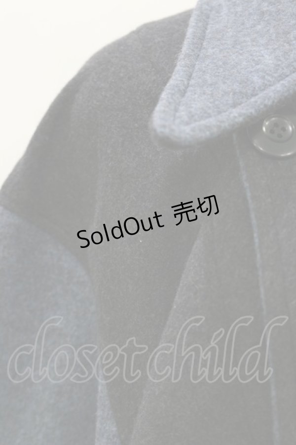 画像4: MILKBOY / 2TONE COAT  ブラック×アッシュブルー H-25-05-17-059-MB-CO-KB-ZH (4)