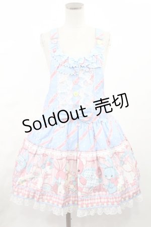 画像: Angelic Pretty / MELODY TOYSサロペット(2022) Free サックス H-25-05-17-1004-AP-OP-NS-ZH