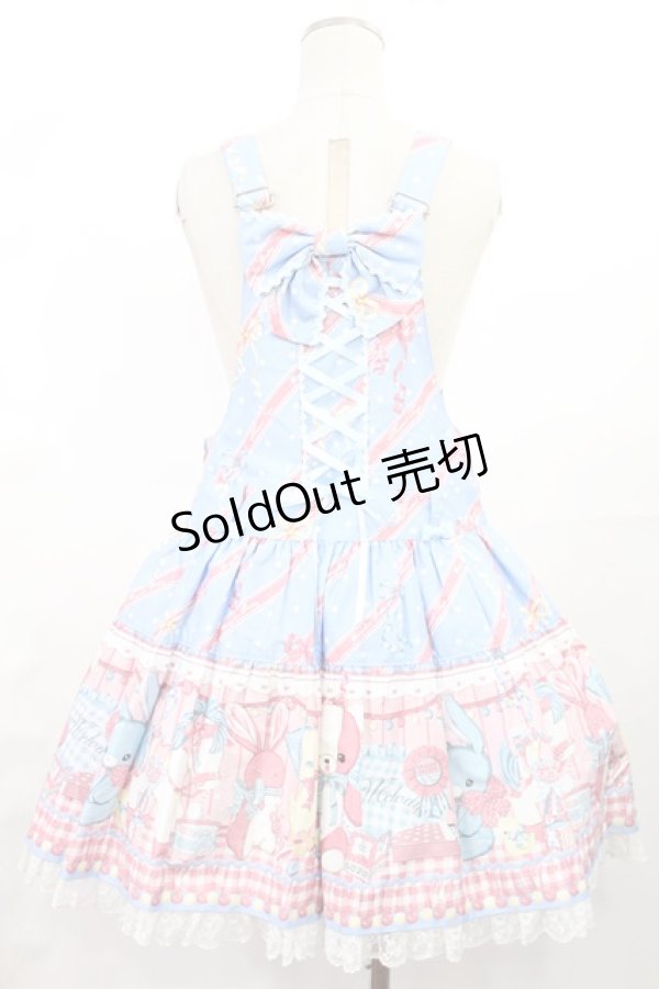 画像3: Angelic Pretty / MELODY TOYSサロペット(2022) Free サックス H-25-05-17-1004-AP-OP-NS-ZH (3)