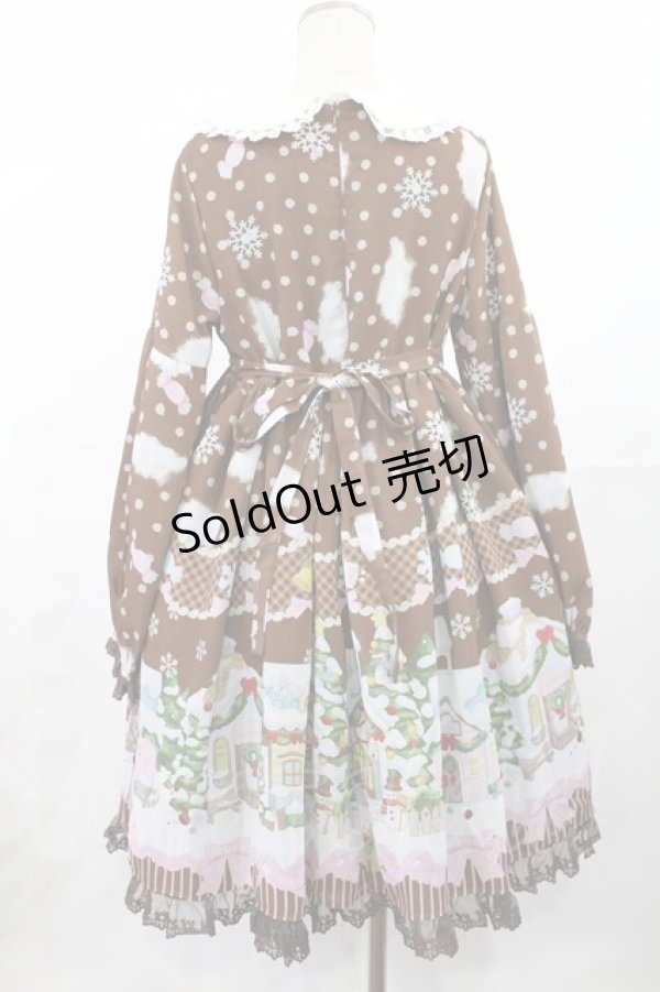 画像2: FelineContract（海外ロリータブランド） / お菓子の家ワンピース Free ブラウン H-25-05-17-1005-LO-OP-NS-ZH (2)