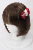 画像2: Angelic Pretty / Trio Heartクリップ  レッド/ホワイト H-25-05-17-1018-AP-AC-NS-ZH (2)