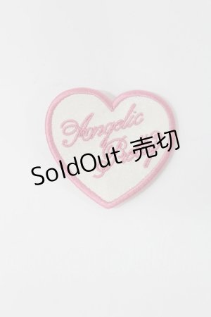 画像: Angelic Pretty / Decoration Heartワッペンクリップ  ホワイト H-25-05-17-1021-AP-AC-NS-ZH
