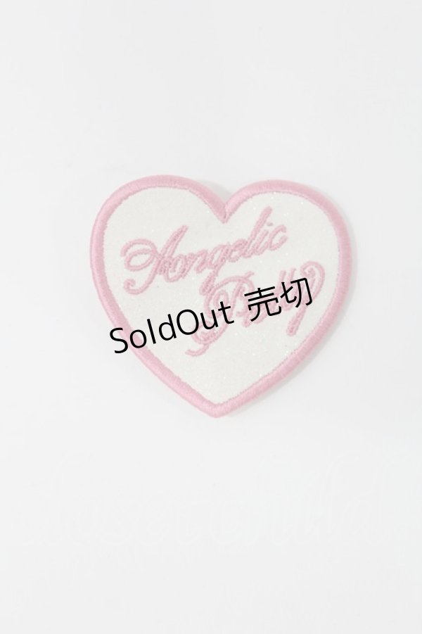 画像1: Angelic Pretty / Decoration Heartワッペンクリップ  ホワイト H-25-05-17-1021-AP-AC-NS-ZH (1)