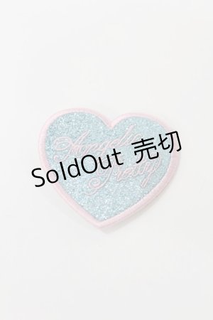 画像: Angelic Pretty / Decoration Heartワッペンクリップ  サックス H-25-05-17-1022-AP-AC-NS-ZH