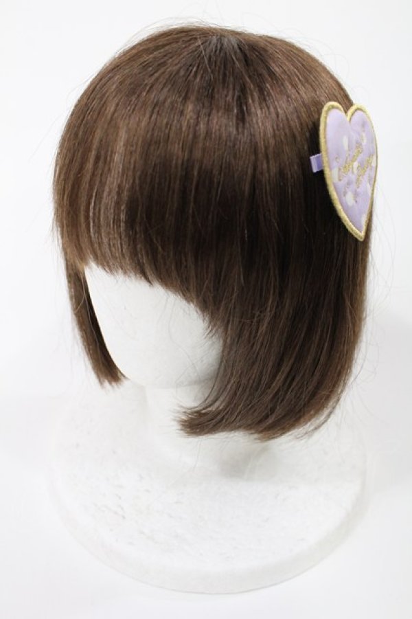 画像2: Angelic Pretty / Love Heartドットクリップ  ラベンダー H-25-05-17-1023-AP-AC-NS-ZH (2)