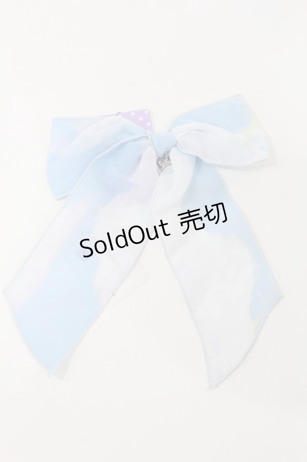 画像1: Angelic Pretty / Misty Skyリボンクリップ  サックス H-25-05-17-1038-AP-AC-NS-ZH (1)