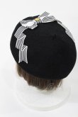 画像2: Angelic Pretty / Cuteストライプリボンサマーベレー  ブラック H-25-05-17-1046-AP-AC-NS-ZH (2)