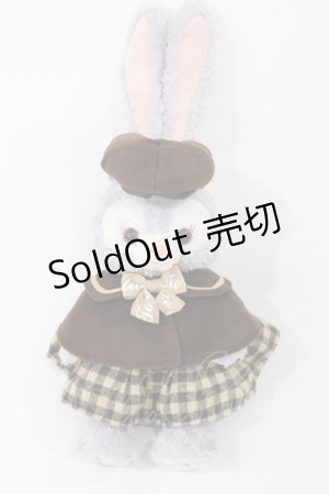 画像: To Alice / ベアワンピースセット(ぬいぐるみ用）  ブラウン H-25-05-17-1047-LO-ZA-NS-ZH