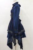 画像3: OZZ ANGELO / 薔薇刺繍ナポレオンワンピース  紺 H-25-05-17-076-OO-OP-KB-ZH (3)