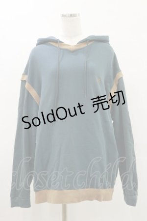 画像: MILKBOY / VEST HOODIES  ブルーグリーン H-25-05-17-030-MB-TO-KB-ZH