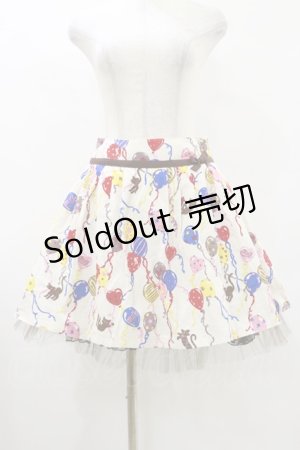 画像: MILK / バルーンCATスカート  オフ H-25-05-18-053-ML-SK-KB-ZH
