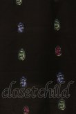 画像3: pays des fees  / 虫チュールスリーブワンピース  黒 H-25-05-18-058-PU-OP-KB-ZH (3)