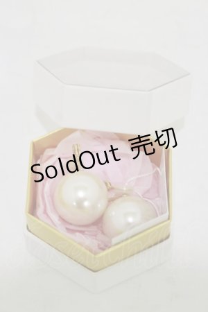 画像: MILK / パールイヤリング  ゴールド H-25-10-03-1027-ML-AC-KB-ZH