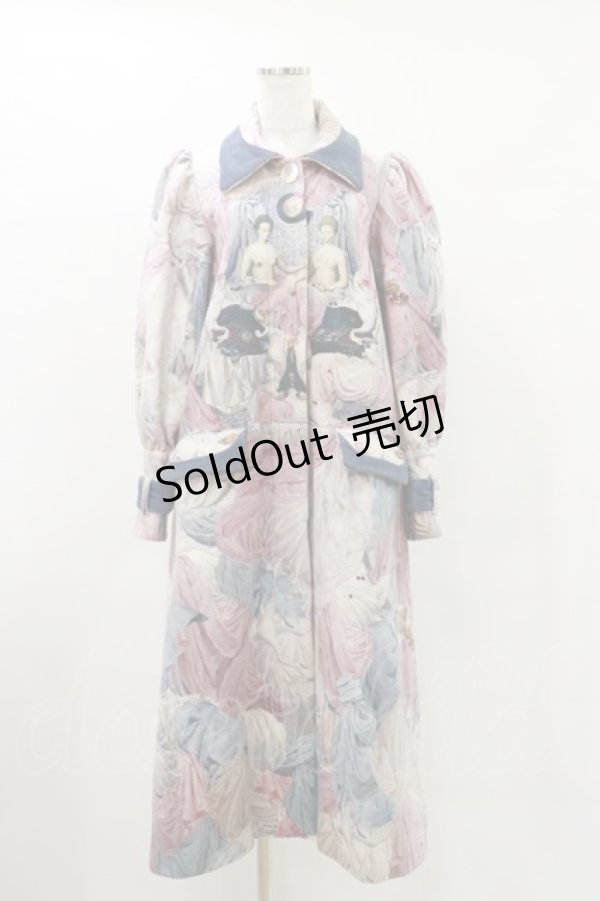 画像1: pays des fees  / Epicure gourmet coat  ピンク H-25-05-18-062-PU-CO-KB-ZH (1)