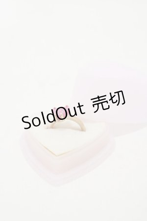 画像: MILK / ハートリング L（12〜13号） ピンク H-25-05-18-011-ML-AC-KB-ZH