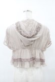 画像2: axes femme / シフォンボレロ M ベージュ H-25-05-18-1048-AX-TO-NS-ZH (2)