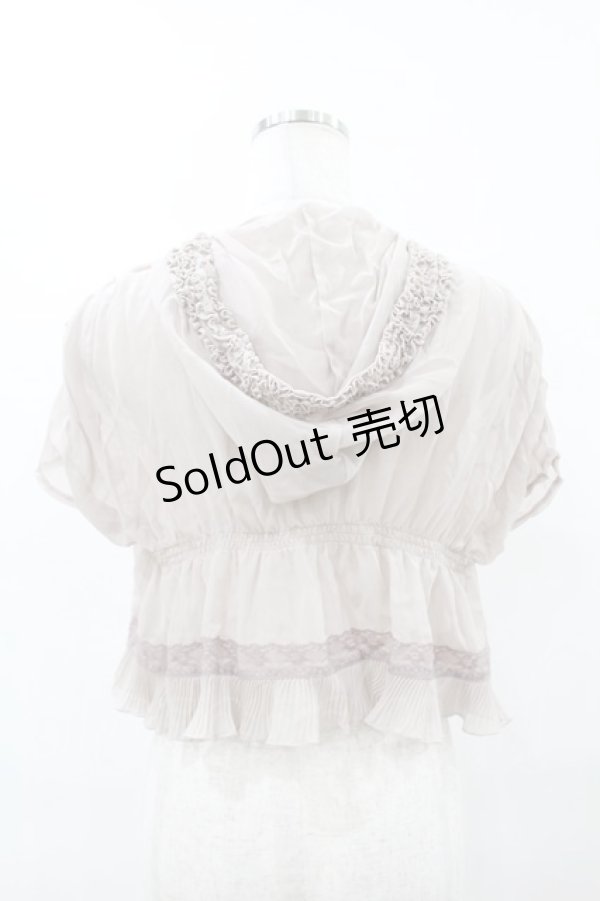 画像2: axes femme / シフォンボレロ M ベージュ H-25-05-18-1048-AX-TO-NS-ZH (2)