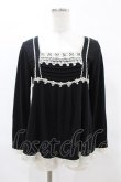 画像1: axes femme / バックリボンプルオーバー M ブラック H-25-05-18-1059-AX-TO-NS-ZH (1)