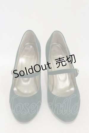 画像: ちゃけちょけ / ミラーヒールストラップシューズ 23 グリーン H-25-05-18-004-PU-SH-KB-ZH