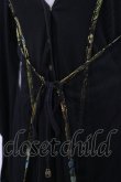 画像4: Ozz oneste / メッシュレイヤードロングカーディガン  黒 H-25-05-18-035-OO-TO-KB-ZH (4)