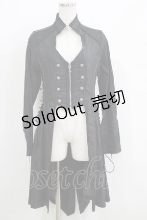 画像: Rozen Kavalier / ナポレオン風ロングジャケット  グレー H-25-05-19-038-OO-JA-KB-ZH