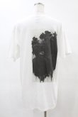 画像2: NieR Clothing / バックプリントTシャツ  白 H-25-05-19-1043-PU-TO-KB-ZH (2)