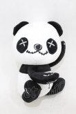 画像1: NieR Clothing / 田中さんパンダぬいぐるみ  黒×白 H-25-05-19-1012-PU-ZA-KB-ZH (1)