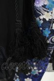 画像7: Qutie Frash / 龍プリントアシンメトリーキャミワンピース  黒×青 H-25-05-19-1033-QU-OP-KB-ZH (7)