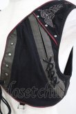 画像4: Rozen Kavalier / 刺繍ショートベスト  黒 H-25-05-19-057-OO-TO-KB-ZH (4)
