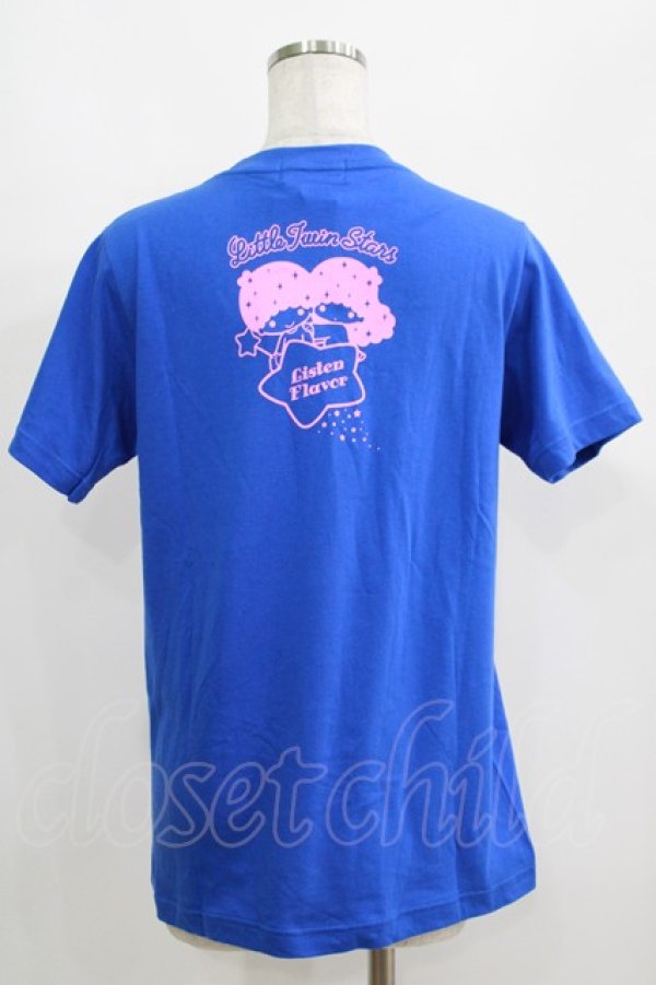 画像3: LISTEN FLAVOR / コズミックリトルツインスターズTシャツ M ロイヤルブルー H-25-05-19-068-PU-TO-KB-ZH (3)