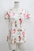画像1: Jane Marple / Sweet Parfaitのカットソー  オフ H-25-05-19-071-JM-TO-KB-ZH (1)