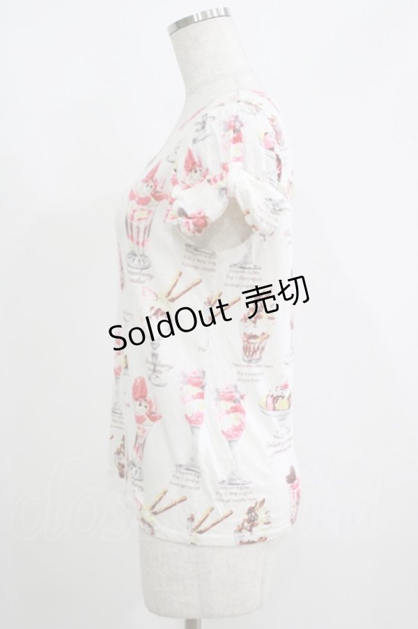画像2: Jane Marple / Sweet Parfaitのカットソー  オフ H-25-05-19-071-JM-TO-KB-ZH (2)