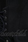 画像4: Ozz oneste / バッスルフリルコート  黒 H-25-05-19-009-OO-CO-KB-ZH (4)