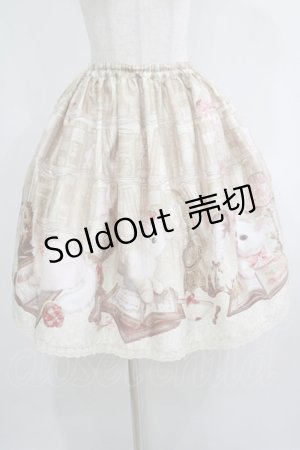画像: Enchantlic Enchantilly / Queen Cat〜秘密の書斎〜スカート Free アイボリー H-25-05-20-022-LO-SK-NS-ZH