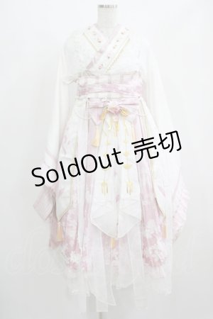 画像: Felinae Cookie（海外ロリータブランド） / 狐の嫁入り-SAKURA-セット M オフ/ピンク H-25-05-20-002-EL-OP-NS-ZH