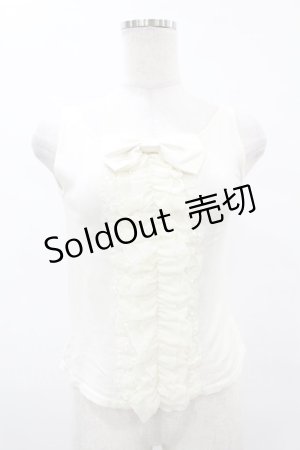 画像: JESUS DIAMANTE / リボンキャミソール Free オフ H-25-05-20-1042-JE-TO-NS-ZH