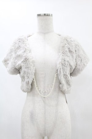 画像: Secret Honey / ファーボレロ size 2 グレー H-25-05-20-1048-CA-TO-NS-ZH