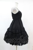 画像3: Victorian maiden / シフォンアンダードレス Free ブラック H-25-05-20-1010-CL-OP-NS-ZH (3)